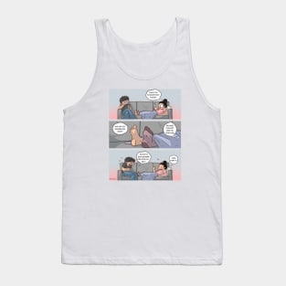 One sock Tank Top